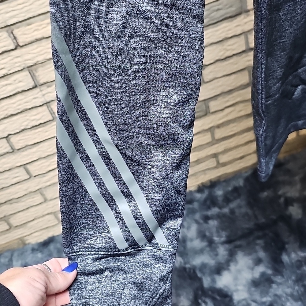 NWT Adidas Gray Quarter-Zip Pullover Golf Top Ladies Sz XL - Picture 2 of 10